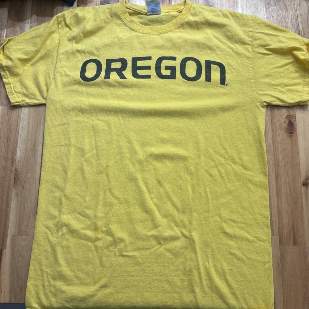 Gildan Yellow Oregon T-Shirt
